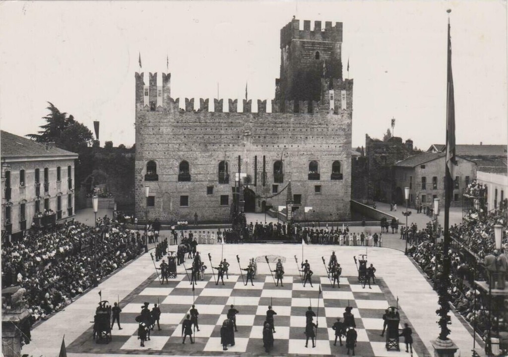 Marostica, Partita a scacchi