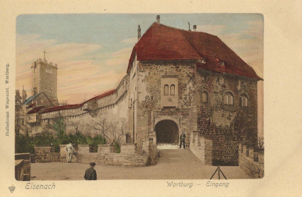 Eisenach (Thür.), Thüringen: Wartburg, Eingang