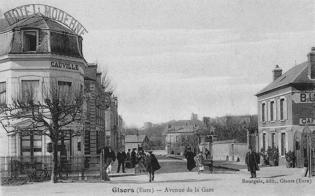 Gisors. Avenue de la Gare