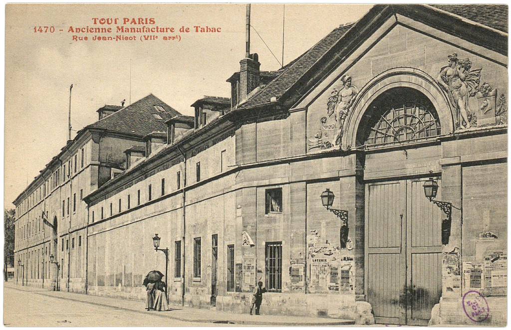 Ancienne Manufacture de Tabac. Rue Jean Nicot