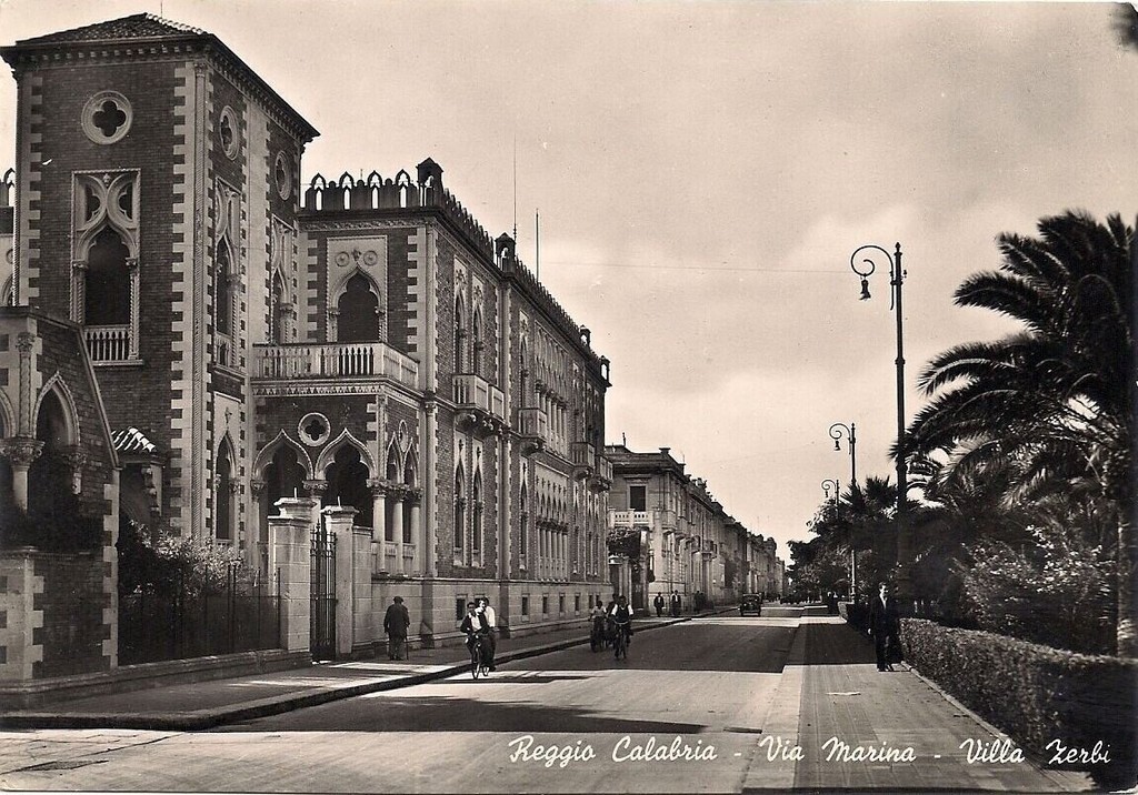 Reggio Calabria, Via Marina e Villa Zerbi