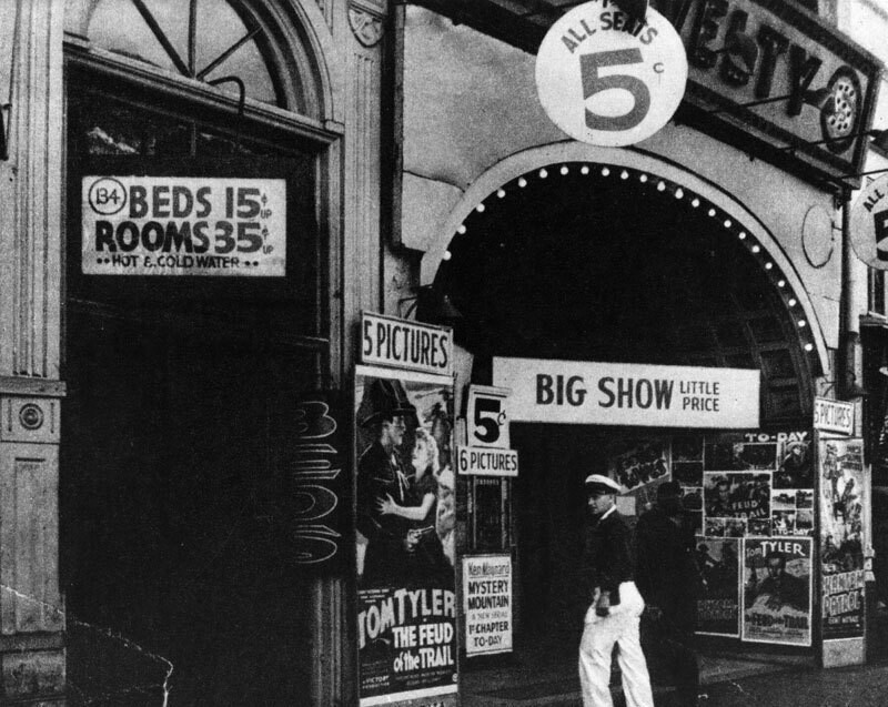 Entrance of Novelty Theater