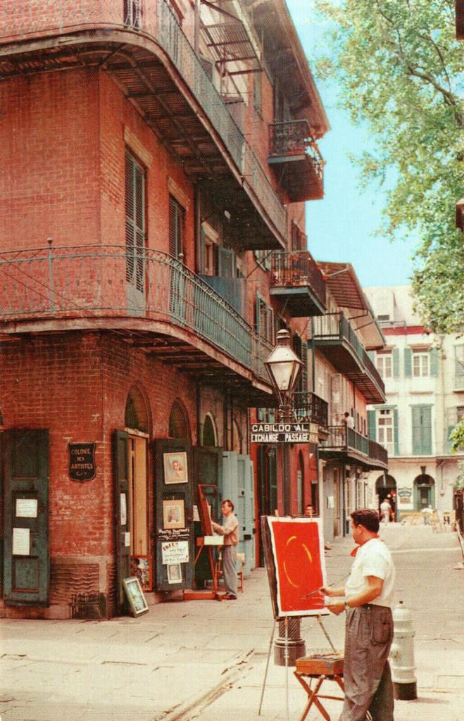 Pirate's Alley at the St. Louis Cathedral