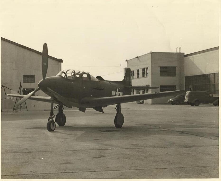 Bell TP-39 training aircraft
