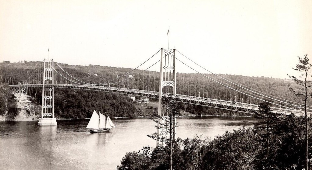 Vintage Views of the Waldo-Hancock Bridge