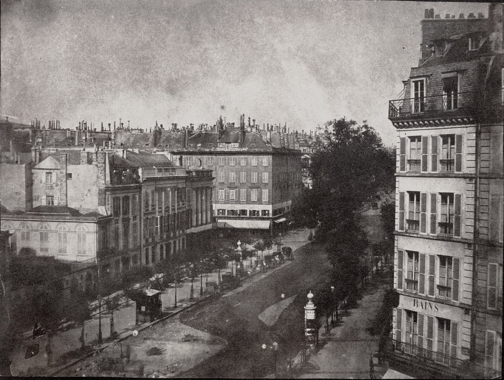 View of the Boulevards at Paris