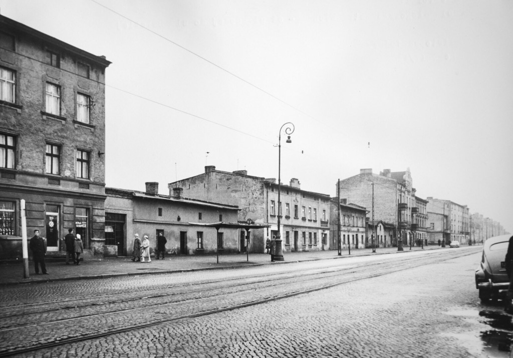 Ulica Głogowska przy ulicy Sielskiej