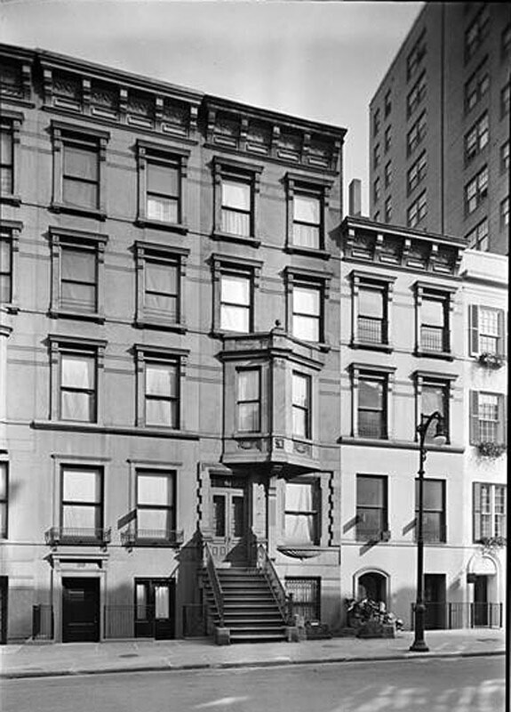 61 East 92nd Street. Similar house before alteration to 65 East 32nd Street.