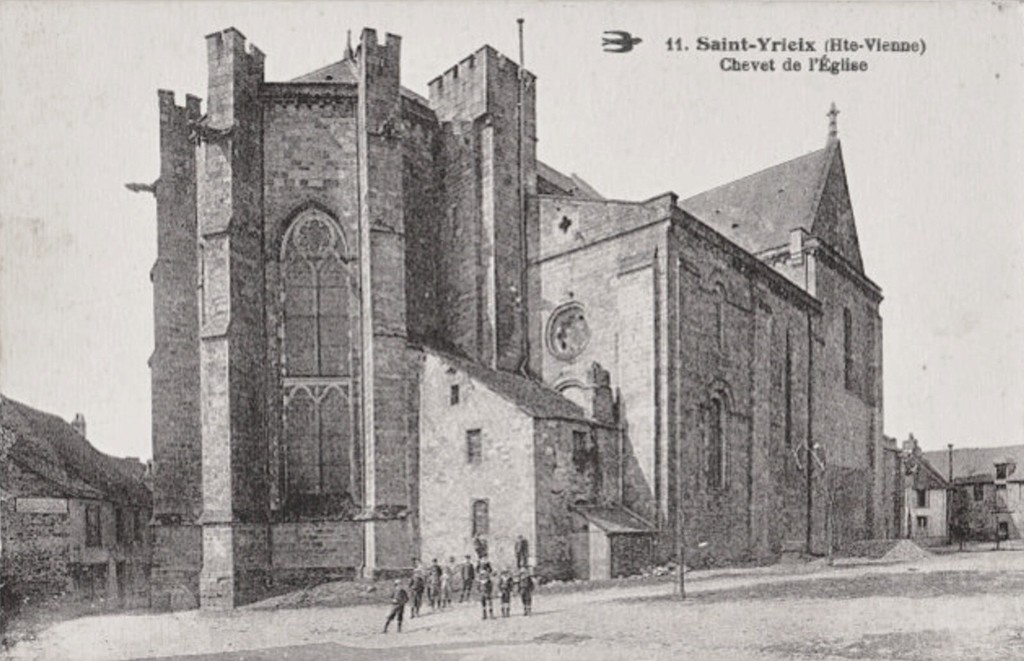 Saint-Yrieix: Chevet de l'Eglise