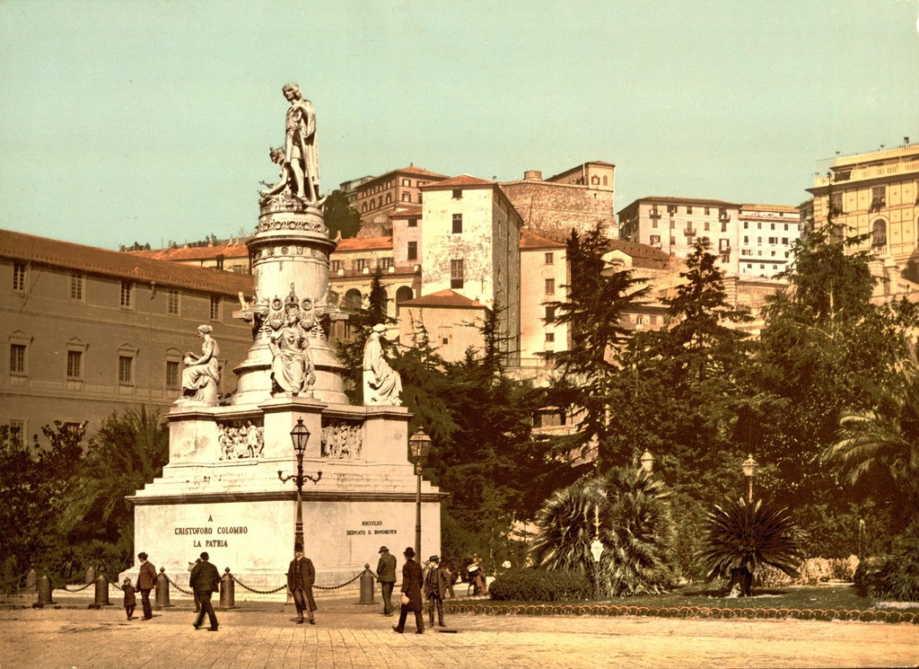 Monumento a Cristoforo Colombo. Genova - monumento a Cristoforo Colombo