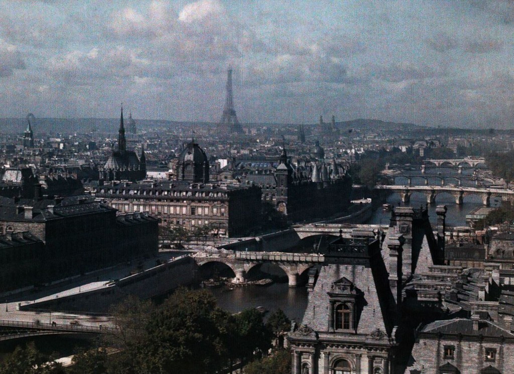 Panorama de Paris pris de l'église Saint-Gervais