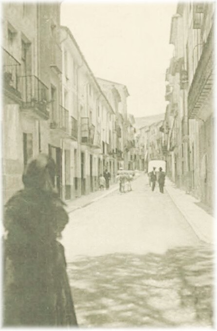 Calle Mayor a principios del s.XX