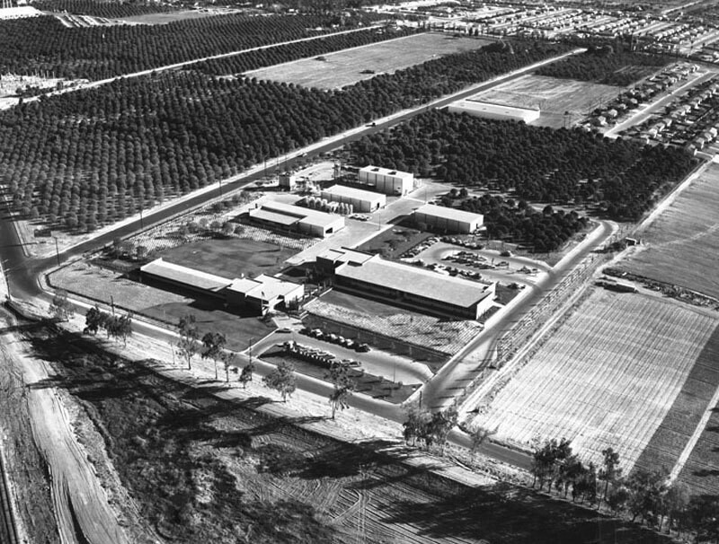 Richfield Oil Corp. research plant, looking southeast