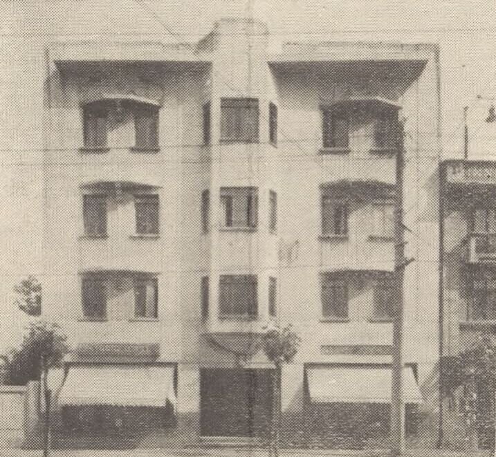 Building on Avenue Joffre, designed by Leonard & Veysseyre in 1928