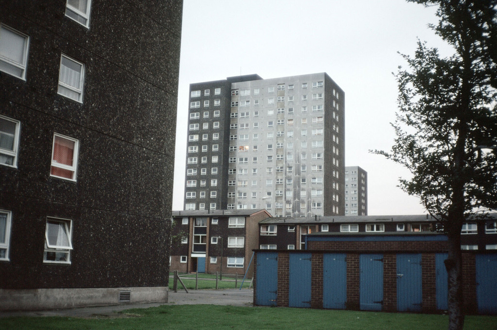 Wigan. View of Worsley Mesnes development
