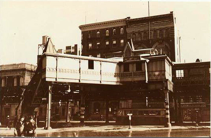 W. 8th Street station that was formerly located here
