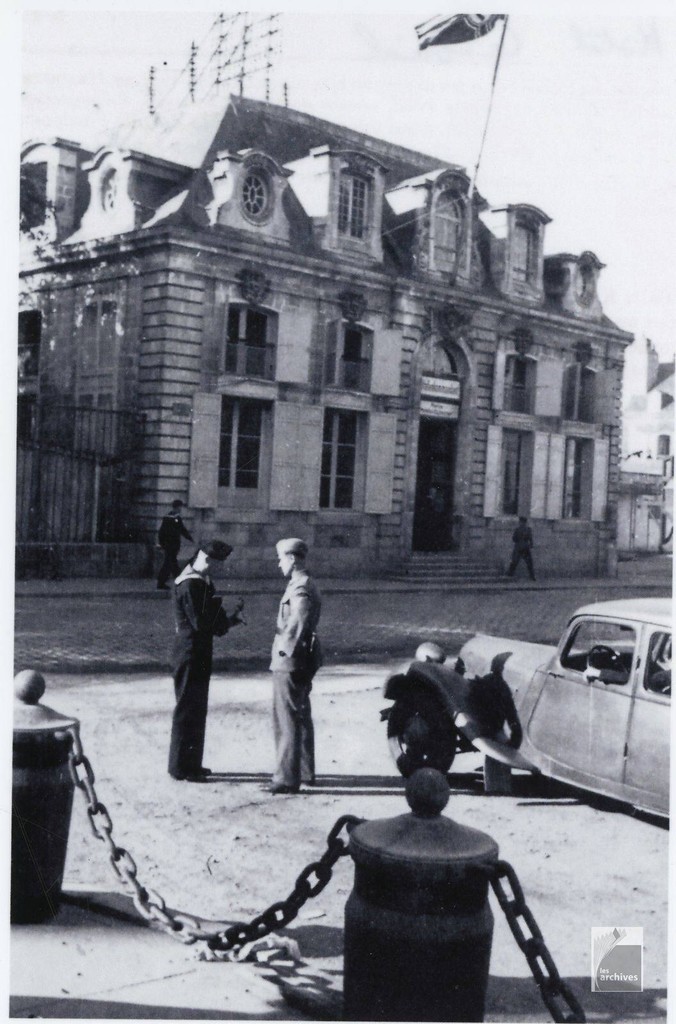 La Préfecture Maritime de Lorient (aujourd'hui Hôtel Gabriel) sous l'occupation allemande
