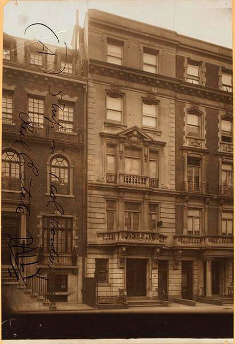116-120 East 65th Street, south side, between Park and Lexington avenues. About 1913.