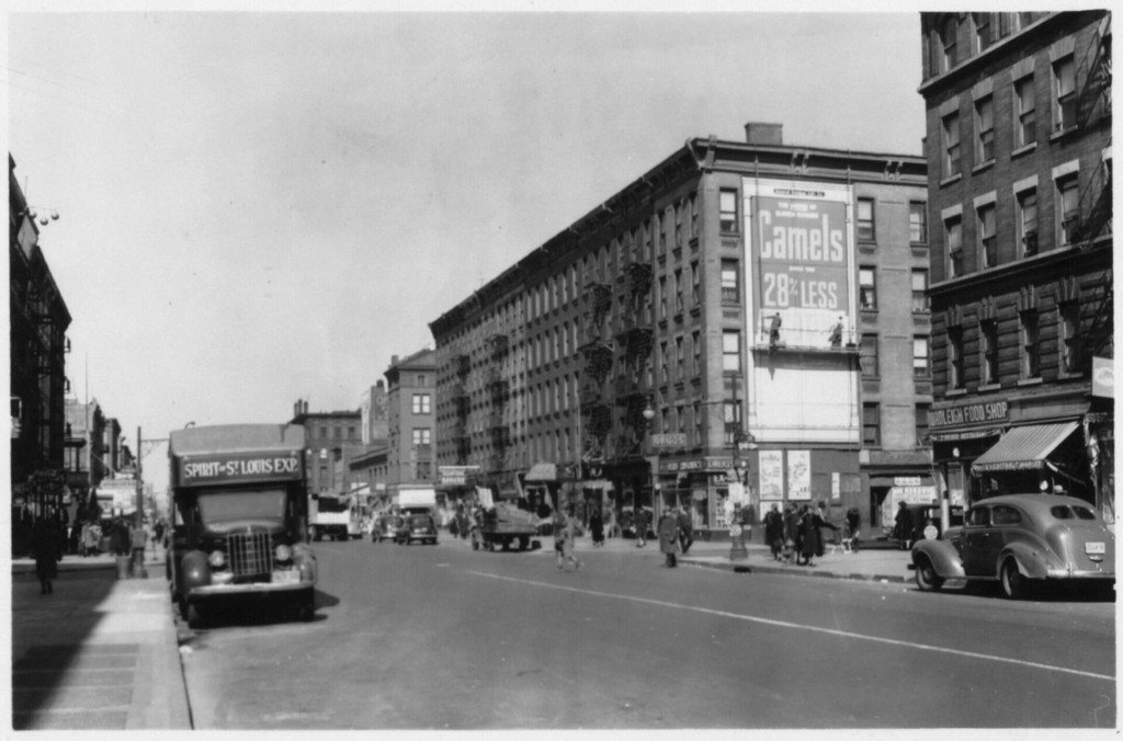 Eighth Avenue after demolition of 