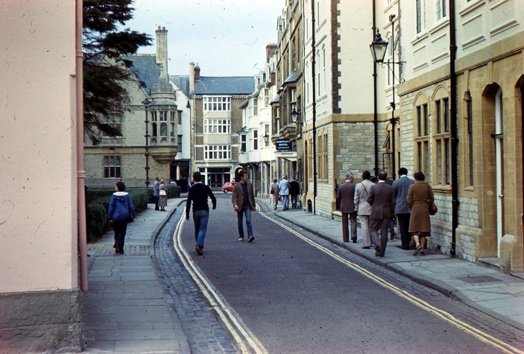 Oxford. Merton Street