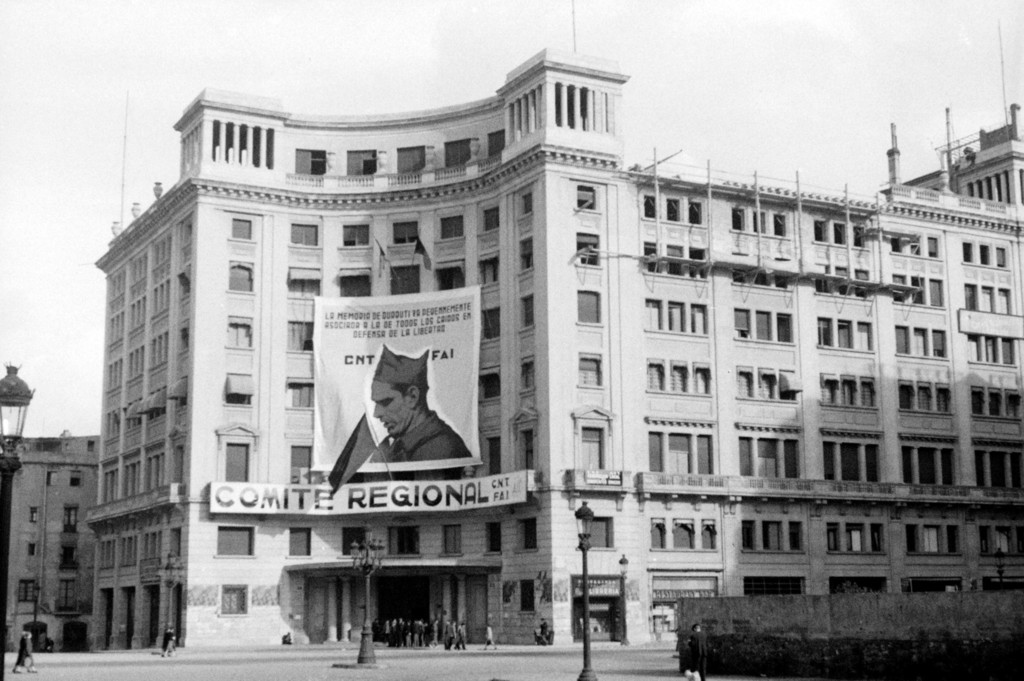La Casa CNT-FAI en el segundo aniversario de la muerte de Buenaventura Durruti