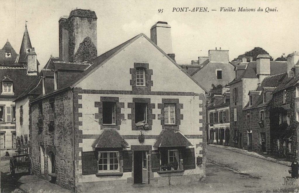 Pont-Aven's rue du Port