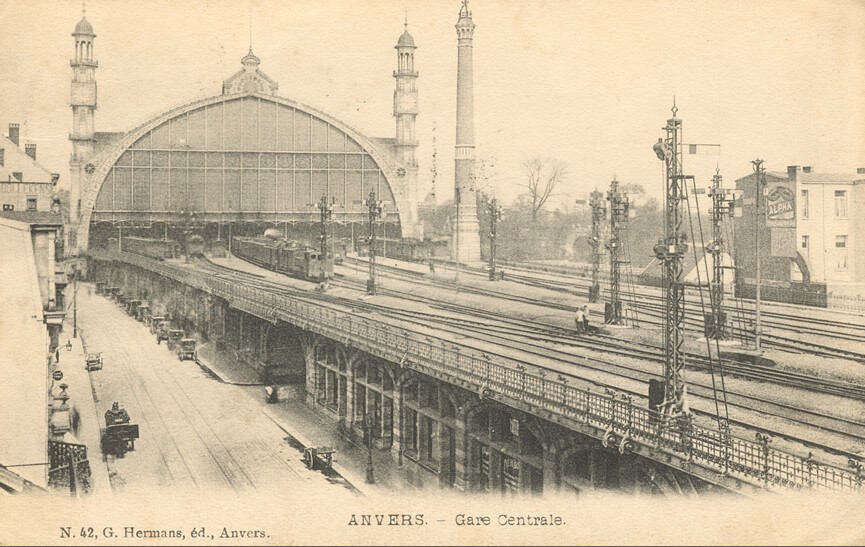 La gare de Antwerpen Centraal