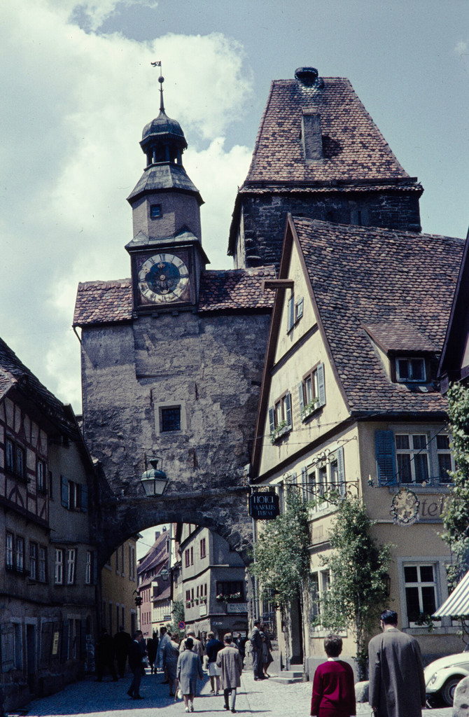 Rothenburg ob der Tauber. Markusturm