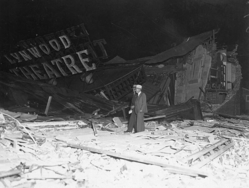 Lynwood Theatre collapsed