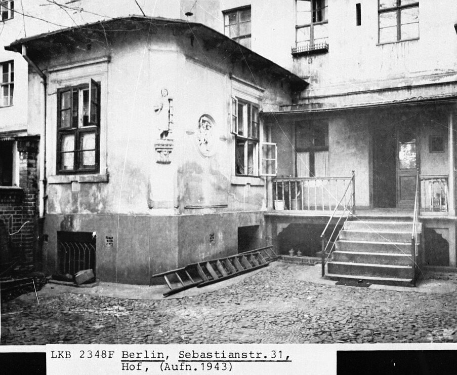 Sebastianstraße 31: Hofansicht
