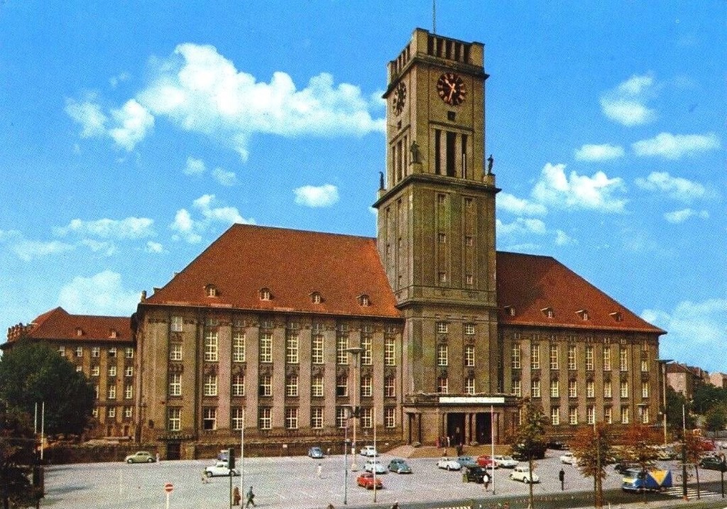 West Berlin. Rathaus Schöneberg