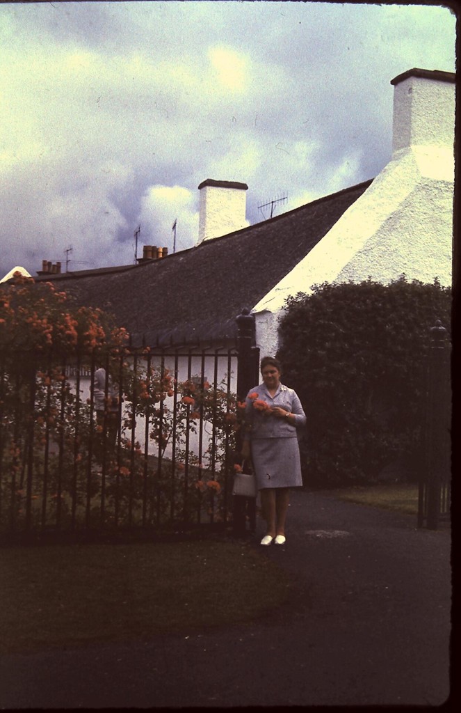 Robert Burns Cottage in Ayr, Scotland