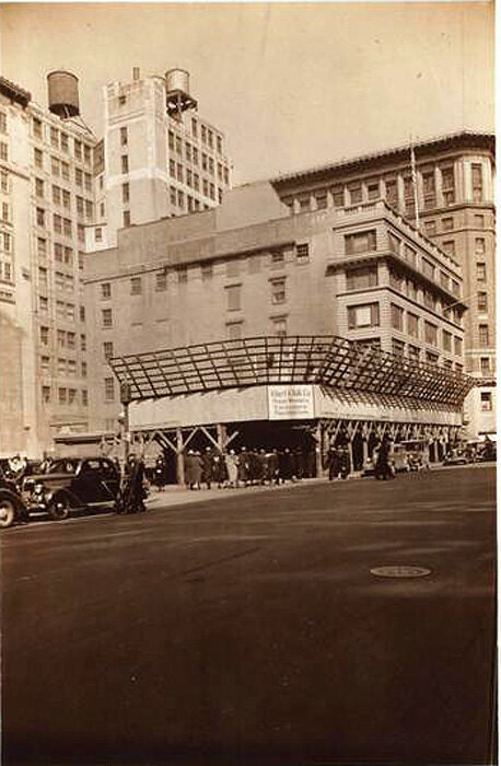 Fifth Ave., west side, north from West 36th Street, showing at the N.W. corner of 37th Street