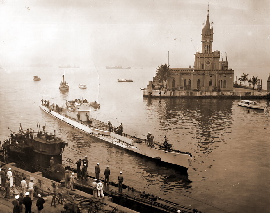 Submarinos alemanes en el sur de américa
