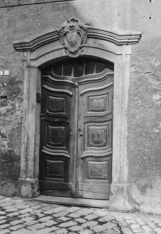 Tür des Ortellschen Hauses