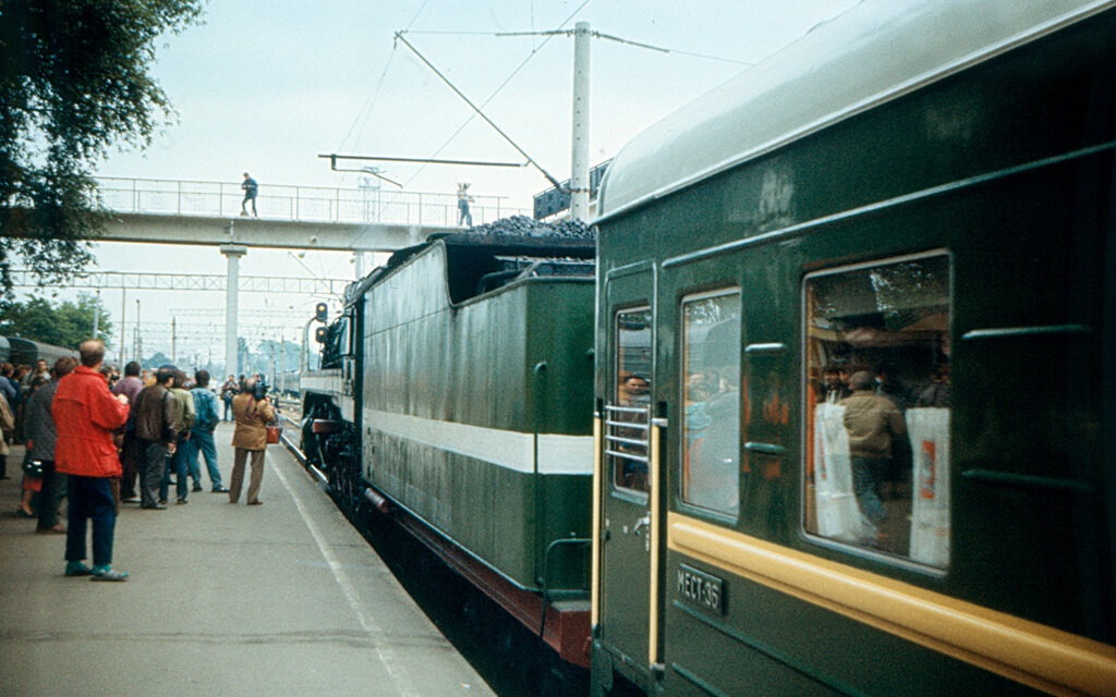 Московская сторона станции Брест-Центральный (вид на первую платформу в сторону Москвы)