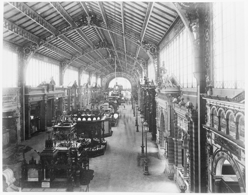 Exposition universelle de 1889: Galerie de trente mètres