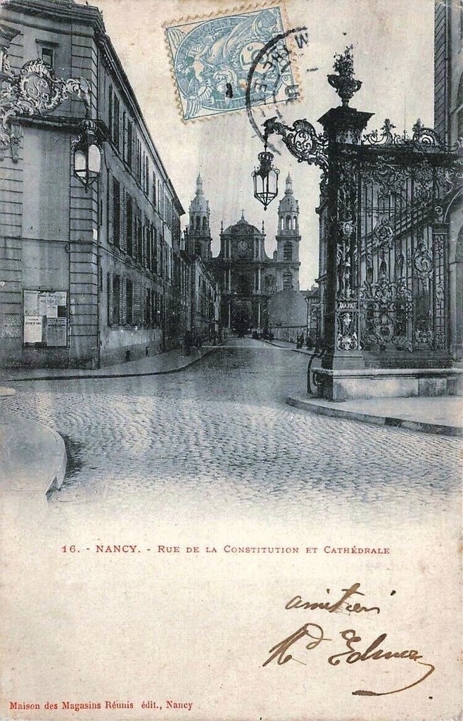 Rue de la Constitution & Cathédrale Notre-Dame-de-l'Annonciation