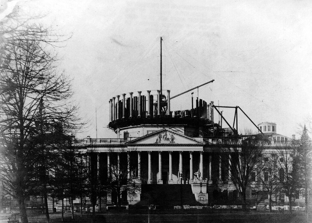Capitol dome construction