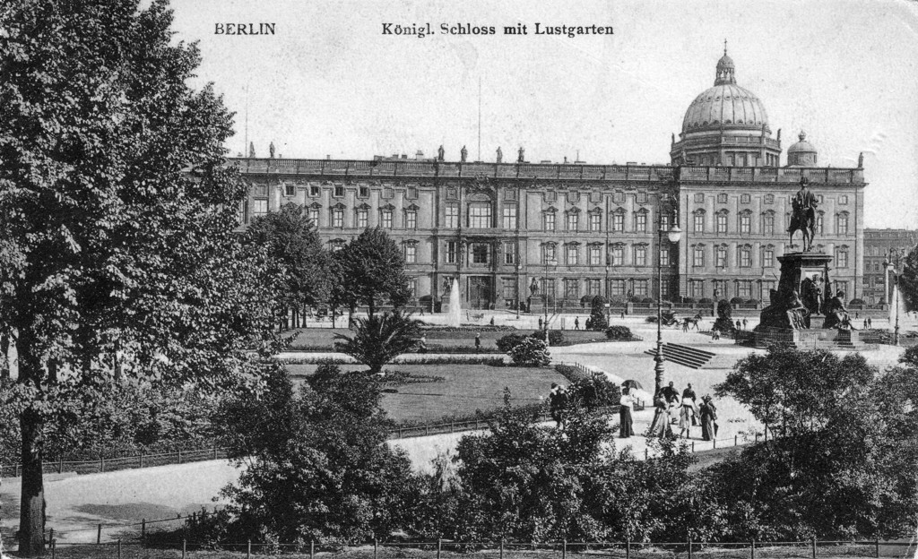 Königliches Schloss mit Lustgarten