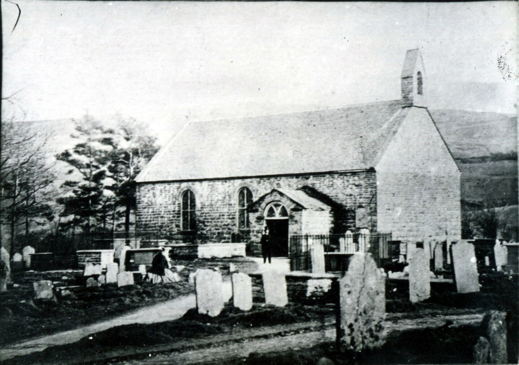 The Old Cwmdauddwr (Cwmdeuddwr Llansanffraed) Church