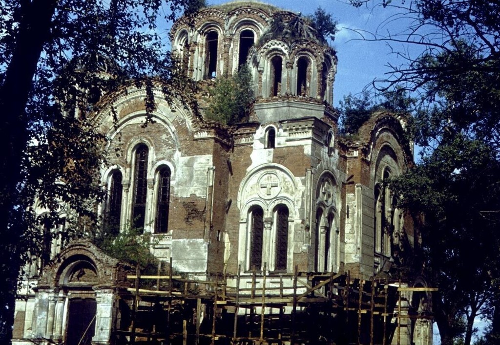 Полоцк. Спасо-Евфросиниевский монастырь, Крестовоздвиженский собор