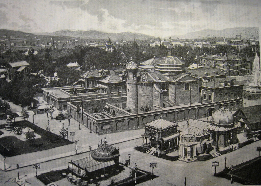 Vista General de l'Exposició Universal de Barcelona de 1888