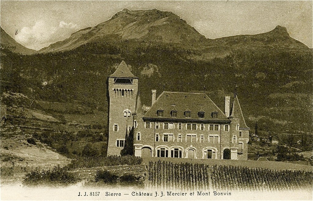 Sierre. Le château Mercier