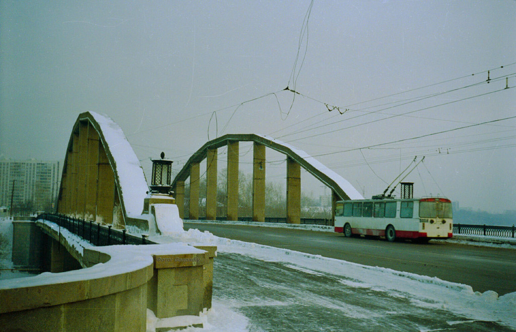 Мост в Серебряный бор