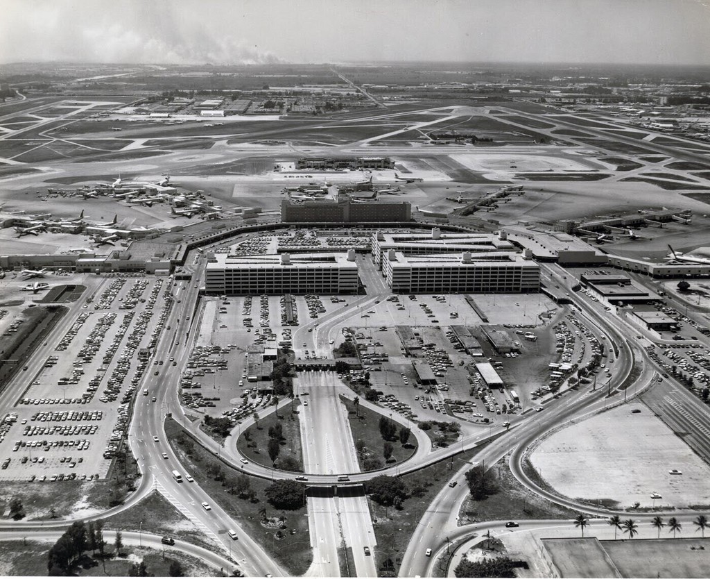 Miami International Airport aerial