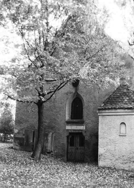 Tachov, kostel sv. Václava. Kostel před opravou