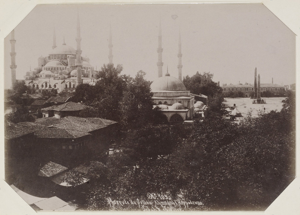Konstantinopolis. Sultanahmet Camii ve Hipodrom