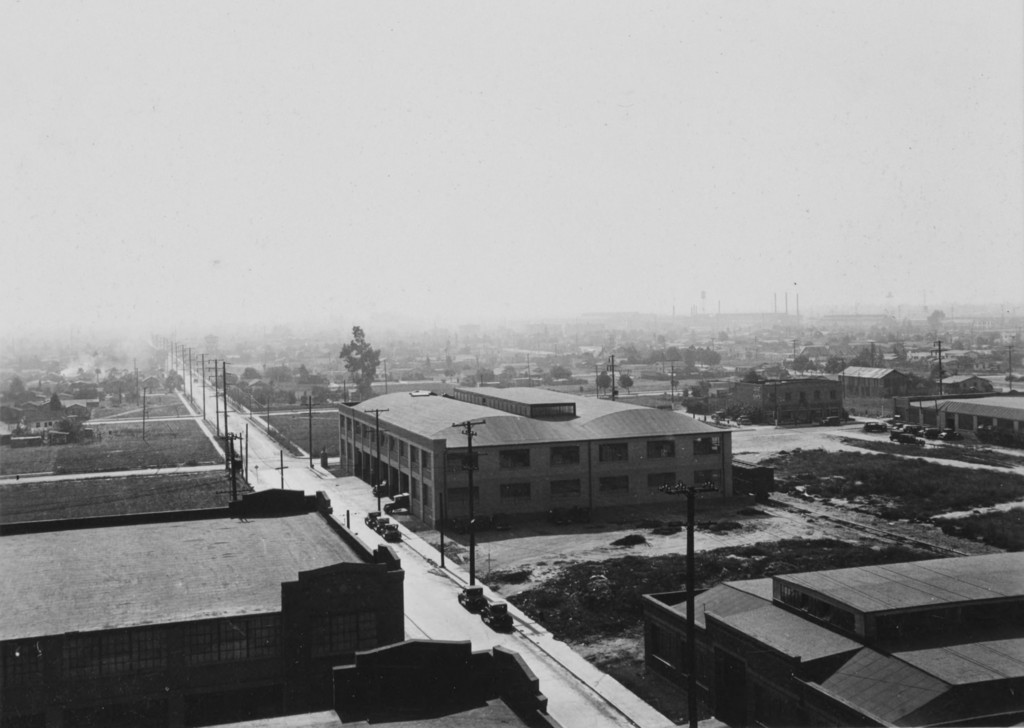 Looking from roof of central manufacturing district