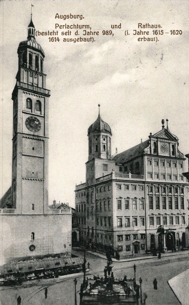 Perlachturm, Rathaus